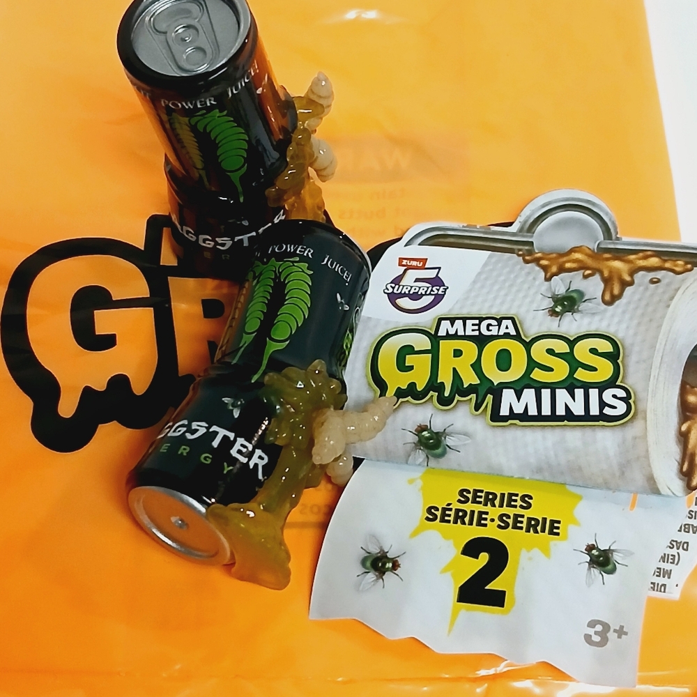 Zuru Mega Gross Minis Series 2 Maggster Energy Drinks (2)